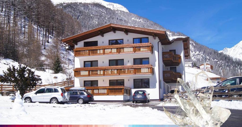 Appartement Gaestehaus Bergkristall Сьолден Екстериор снимка