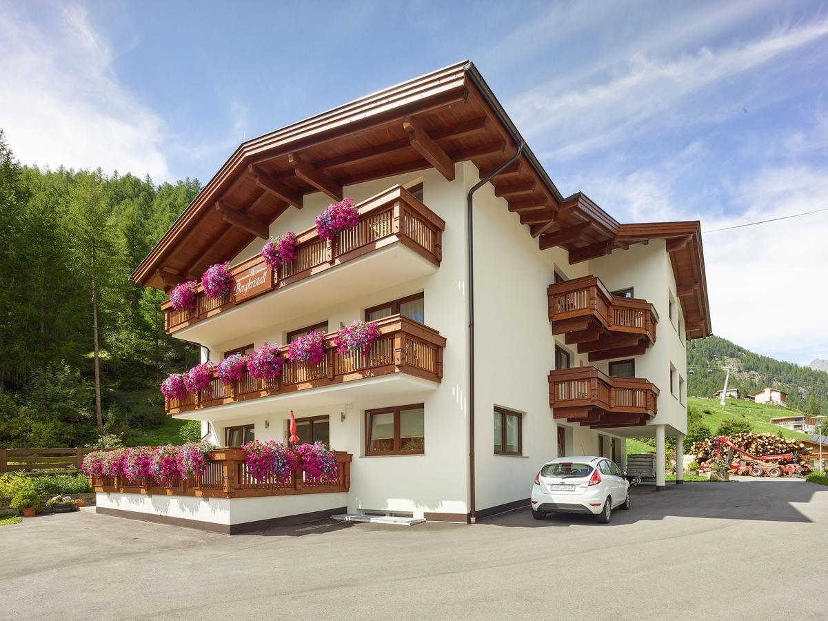 Appartement Gaestehaus Bergkristall Сьолден Екстериор снимка